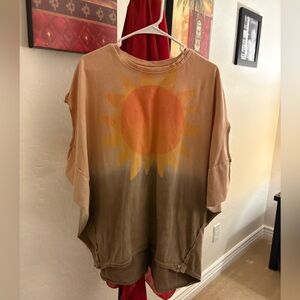 We the Free Oversized Sun Tunic Shirt